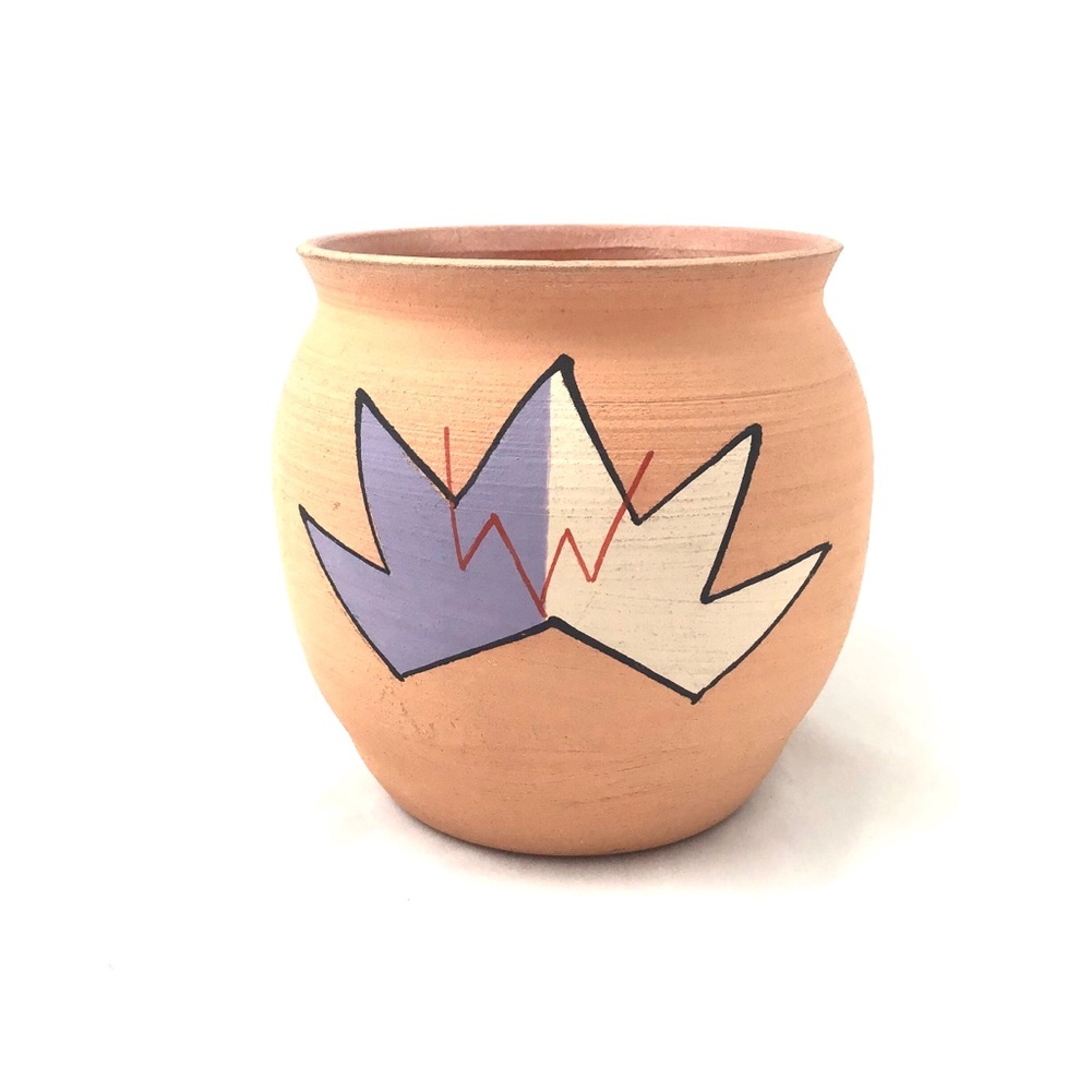 Vintage Small Native American Boho Vase Dish